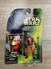 Kenner STAR WARS The Power of the Force NIEN NUNB (1997) Green Card