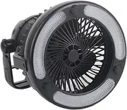 Camping Light Tent Light, Portable Outdoor Camping Tent Fan Light with Hook, Survival Gear Camping Accessories, Camping Equipment for Hiking