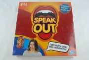 Speak Out Board Game Family Ridiculous Mouthpiece Challenge Fun Hasbro Brand New
