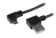 StarTech Micro-USB Cable with Right-Angled Connector M/M 6 Feet Micro USB to USB