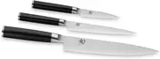 New SHUN Classic 3 Piece Knife Set Gift Boxed Slice Slicing Cut Chop Japan