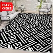 Extra Large Outdoor Rug 150x245cm Reversible Waterproof Mat for Patio RV Camping