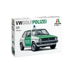 【好時多模】(新品) ITALERI 3666 1/24 VW GOLF POLIZEI 警車