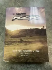 2017-2020 Polaris RZR 900 900S 900S4 RZR 1000S 1000S4 OEM Service Manual 9930588