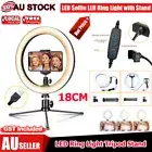 Dimmable 7/10" LED Ring Light Tripod Stand Selfie Circle Lamp For Yutobe Tiktok
