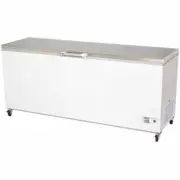 New 675L Sliding Flat Top Glass Lid Door Chest Freezer Bromic CF0700FTSS **