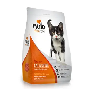 【NULO 紐樂芙】無穀高肉量貓糧 12lbs/5.44kg(貓飼料、貓乾糧)