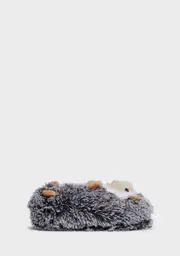 [OOOH YEAH SOCKS] Hedge Hugs Fuzzy Slippers