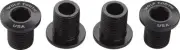Wolf Tooth Set of Chainring Bolts for 104 x 30T Rings 10 mm long 4-Pieces Black