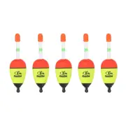 5pcs 0.4oz Float Fishing Bobbers EVA Fishing Float, Yellow