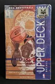 1993 94 Upper Deck NBA Basketball Series 1 Factory Sealed Retail Box!