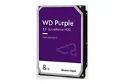Western Digital WD Purple 8TB 3.5' Surveillance HDD 256MB Cache SATA 3-Year Limited Warranty
