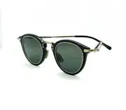 Mr. Leight Stanley Sunglasses Black-12K GP / G-15 lenses size 45 new