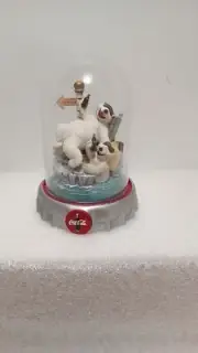 FRANKLIN MINT COCA COLA POLAR BEARS -ICEBERG BREAK