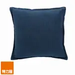 類丹寧平織抱枕套45X45CM 藍