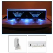 VU Meter Hot Power Amplifier Panel Dual Analog Audio Level dB Meter W/ BackLit