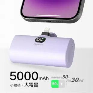 【Photofast】PB2300 5000mAh Lighting Power PD快充 口袋電源 行動電源(Lightning/Type-C接頭任選)