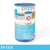 在飛比找momo購物網優惠-【INTEX】游泳池配件-簡易濾水器濾心桶(2入組_2900
