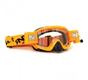 RIP N ROLL HYBRID FULLY LOADED Roll off GOGGLES MOTOCROSS MX ENDURO Neon Orange