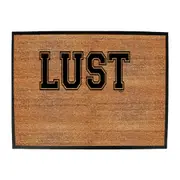 Lust - Funny Novelty Doormat Man Cave Floor mat