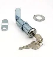 Extra-Long RV Cam Lock with 8025 Key Code, 2 Inch Weather Resistant Cam Lock for RV, Thick Drawer, and Compartment Door, Keyed-Alike