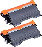 Ink Stop 2 Pack Compatible Toner Cartridge for Brother TN-2250 TN2250 Brother DCP7060D DCP7065DN FAX2840 FAX2950 HL2240D HL2242D HL2250DN HL2270DW MFC7240 MFC7360N MFC7362N MFC7460N MFC7860DW
