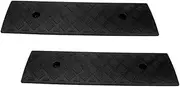 Gatuida 2pcs Threshold Ramp Heavy Duty Loading Ramp Car Motorcycle Pad Portable Car Ramps
