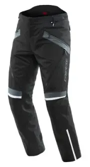Dainese Tempest 3 D-Dry Mens Textile Motorcycle Pants Black/Ebony