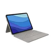 Logitech Combo Touch Backlit Keyboard Case for iPad Pro 11-inch - Sand