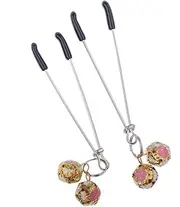 Nipple Clamps Nipple Toy Sex Clip Adjustable Metal Nipple Clamps Non-Piercing On Nipple Rings For Women For Men Women Couples