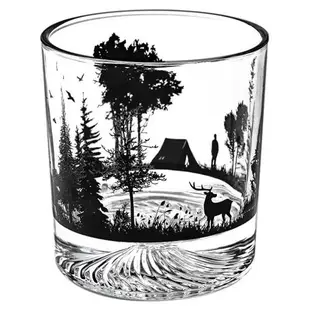 Creative Silhouette Wine Glass Cup Iceberg Cup Snow Mountain
