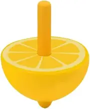 Mini Shape Wooden Gyro Toy Boys and Girls Hand-Eye Coordination Game Safe for Toddlers