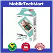 FUJIFILM Instax Mini Film◉SKY BLUE Frame◉Instant◉10 Sheets◉