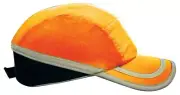 Dodge Bump Cap - 70mm Peak - Neon Orange - Head Protection Hard Hat - Safety