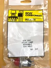 ECG207, 120V Miniature Incandescent Pilot Light Assembly