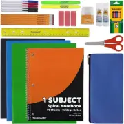 Back to School Supplies Bundle Pack 30 Piece for Girls & Boys