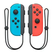 Nintendo Switch Joy-Con Neon Red and Blue Controller Bundle [Pre-Owned]