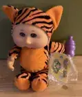2014 Cabbage Patch Kids Cuties Born To Be Wild Tiger With Bottle, NWT