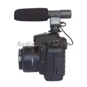 Stereo Video Shotgun Microphone for Canon EOS T3i 600D