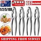 UP 10X Nut Cracker Plier Sheller Opener Walnut Almond Chrome Kitchen NutCracker