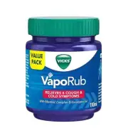 Vicks Vaporub Super Saver Pack 105 ml Relieves Blocked Nose Cough ( pack of 2 )