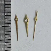 Golden Watch Hands for Ronda 785 Quartz Movement 3 Hands Model NO 9