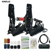 SIMSONN 2-Pedal Set SIM Racing Pedals Load Cell Pedals without Pedal Plate
