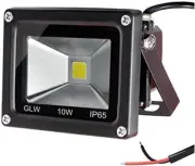 Waterproof Outdoor Led Flood Lights 750Lm 80W Halogen Bulb Equivalent Black Case