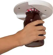 The Grip Jar Opener | The Original Under Cabinet Lid Opener, Made in USA – Effortless Jar Opener for Weak Hands & Seniors with Arthritis | Bottle Opener for Arthritic Hands – Can Opener Under Counter