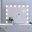 Large Hollywood Lighted Makeup Mirror, Vanity Mirror Makeup Mirror with Light...