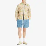 Kartik Research Patchwork Embroidered Zip Jacket