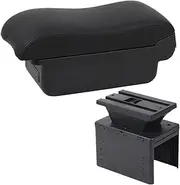 For Opel For Corsa E Car Center Console Storage Armrest Box Modification Accessories With USB Armrest Box