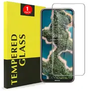 [1 PACK] For Nokia X20 Screen Protector Full Coverage Tempered Glass Guard (Clear)