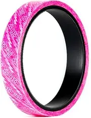 Muc-Off Rim Tape for Bicycles, 32.8 ft (10 m), Roll, 0.7 inch (19 mm), Rim Tape, Unique High Performance Material, Strong Adhesive, Pink